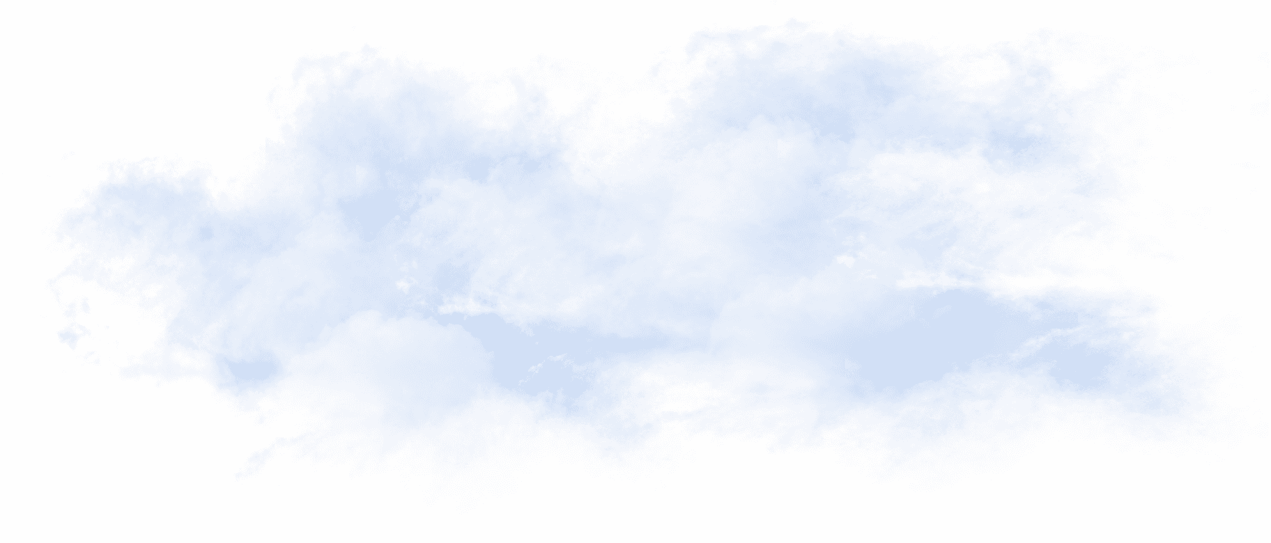 Decorative clouds